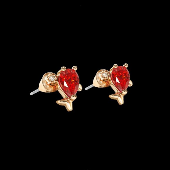 "Under The Sea" Stud Earring Collection 6 Pairs Multicolor - Picture 7 of 7